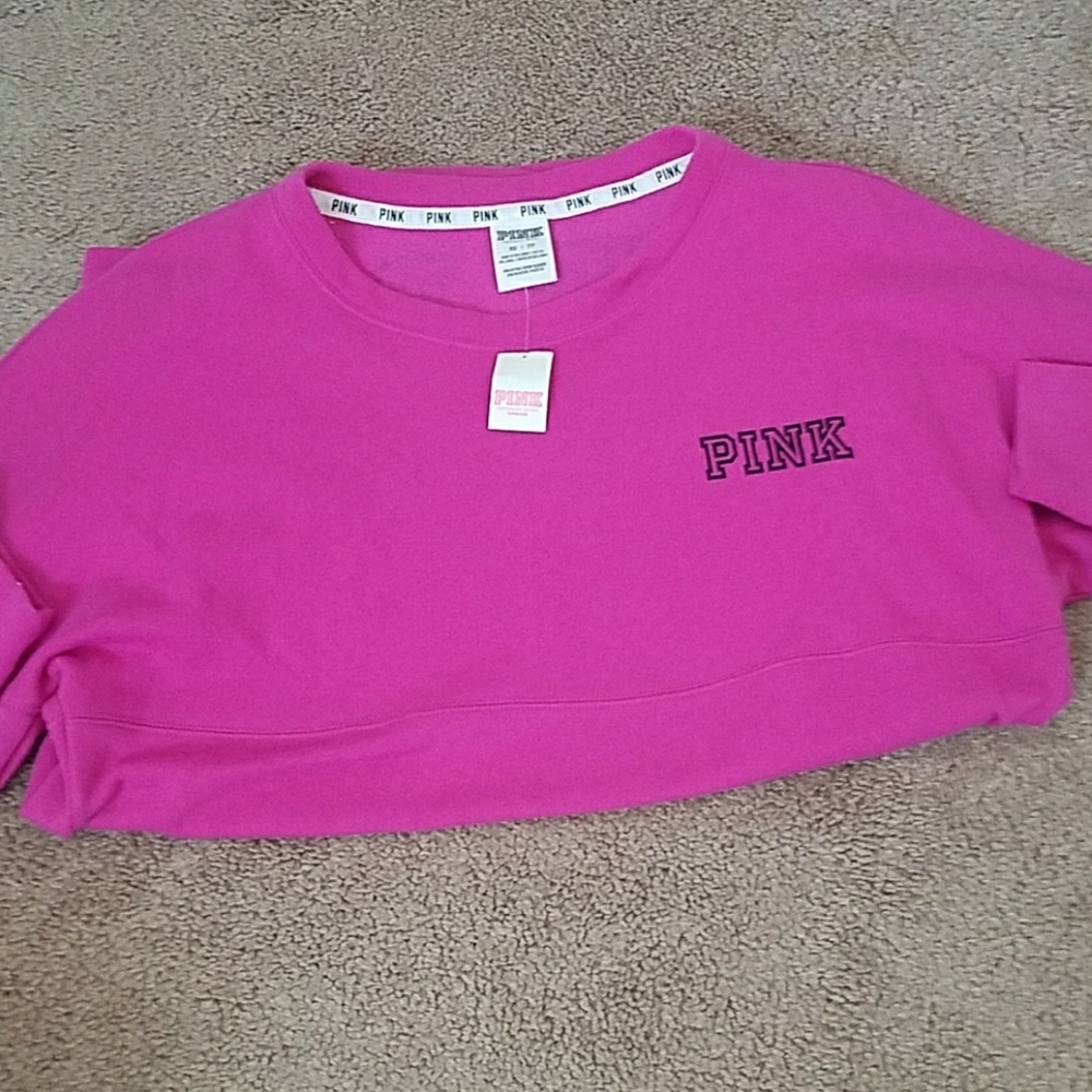 PINK crew neck!